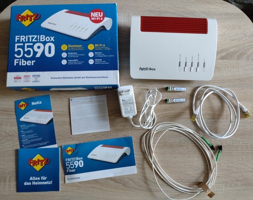 Fritzbox 5590 fiber komplett - fritzbox,