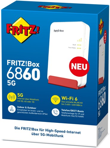 Avm fritz box 6860 router - avm,