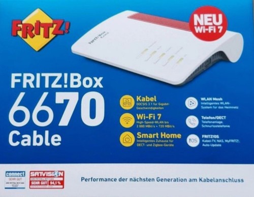 Avm fritz box - fritz!box, 6670