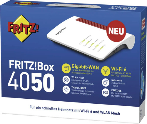 Tested avm fritz - 4050, ovp