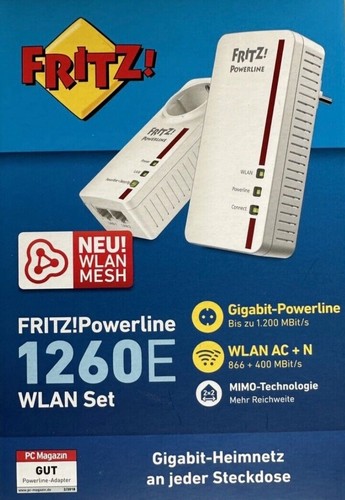 Avm fritz powerline 1260e - avm,